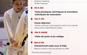 TESTS SELECTION PÔLE ESPOIR TOULOUSE