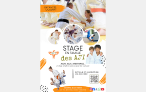 Stage loisir en famille - Judokas nés en 2022 et avant