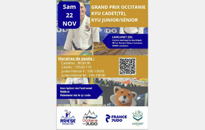 Grand Prix ceintures de couleurs à Lavelanet Cadets - Juniors &amp; Seniors