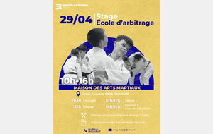 STAGE ECOLE ARBITRAGE