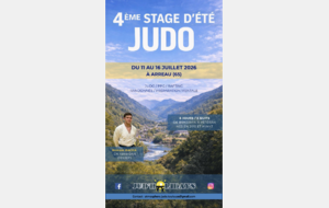 4ème Stage d'Été Jud'holidays à Arreau