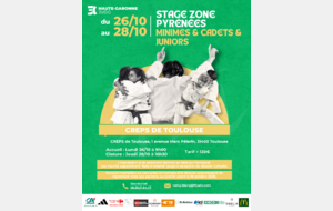 Stage CREPS Minimes à Juniors