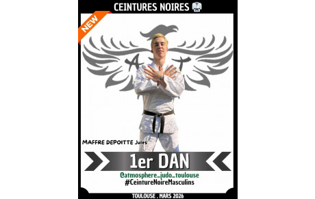 Passage de grade - Ceinture Noire (Du 1er au 4ème Dan)